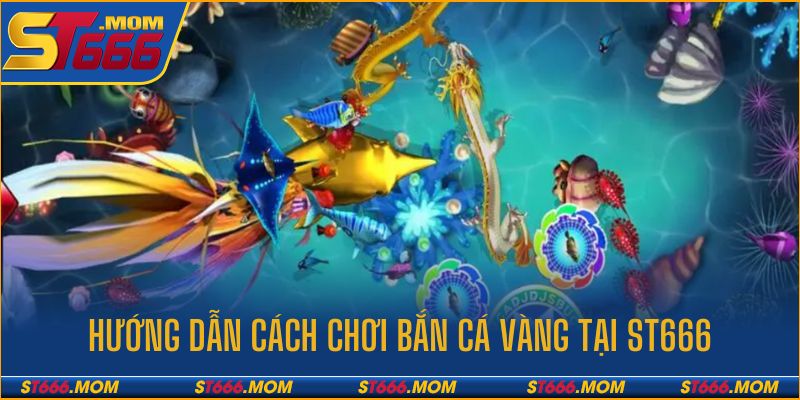 Hướng dẫn chơi săn cá vàng tại ST666