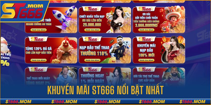 Các ưu đãi nổi trội nhất